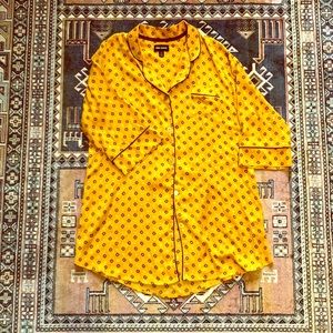 Room service satin night shirt